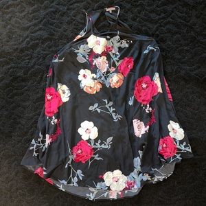 Floral Halter Dress